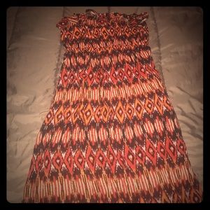 A Long to the toes dress.